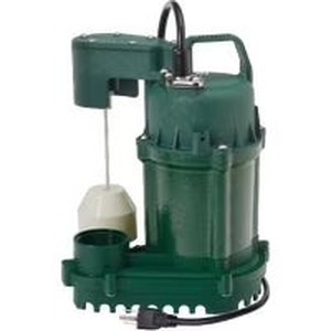 lot 6142 image: $204 Zoeller 13 HP 115V Cast Iron Submersible Sump Pump 1073-0001