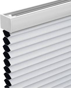 lot 6162 image: $51 26.5x50 Changshade Cordless Cellular Shades, Honeycomb, White