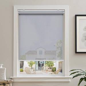 lot 6167 image: $51 AOSKY Cordless Roller Shades 5% Openness Light Filtering 35x72