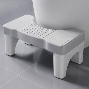 lot 6173 image: Toilet Stool Squat Posture Stool for Adults & Kids, Non-Slip