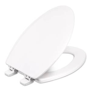 lot 6176 image: Centoco Elongated Toilet Seat, Wood Core, Soft Close, 900SC-301