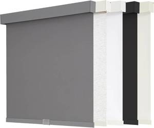 lot 6203 image: $81 AOSKY Blackout Roller Shades Cordless Blinds with Valance, 52x72