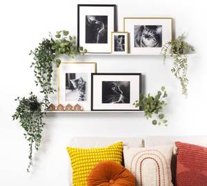 lot 6217 image: xympo Picture Ledge, Wall-Mounted Floating Shelf - 36 White