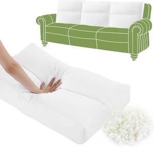 lot 6226 image: $87 HOMBYS 3-Pack Shredded Foam Back Cushions Replacement 24x18