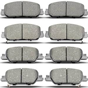 lot 6229 image: $54 D2036 D2037 Ceramic Brake Pads Set 8pcs for 2017-2022 Honda CR-V