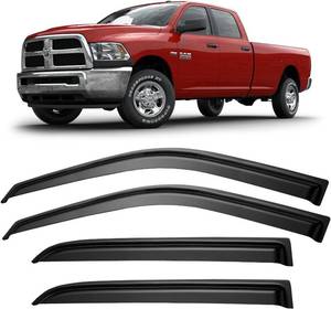 lot 6238 image: Window Visors for Ram 1500 Crew Cab & Ram 25003500 CrewCab