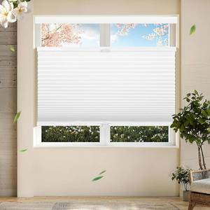 lot 6248 image: $60 Allesin TopBottom Up Cellular Shades, Blackout, Cordless 27x64