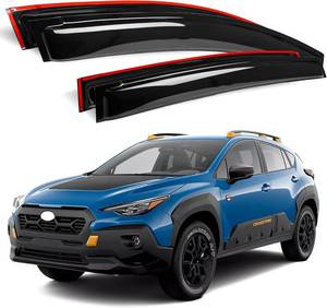 lot 6289 image: AUXKO Window Rain Guard CrosstrekImpreza 2024-2026 Black Smoke