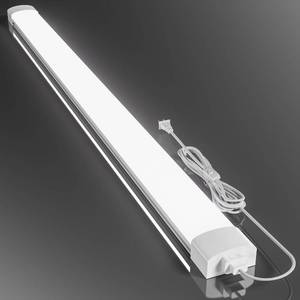 lot 6295 image: $54 Airand LED Ceiling Light Fixture with Plug, 45W, Linkable