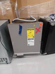 lot 14764 image: Asko Pannel Ready Dishwasher with Top Control, Stainless Steel 34.5x23.25
