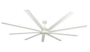lot 14780 image: 8 Blade Ceiling Fan, Approximately 84 Inch Wide, White