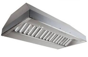 lot 14851 image: Best 42 Stainless Steel 600 CFM Built-In Range Hood With Blower System