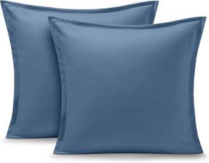 lot 1363 image: Bare Home Euro Pillow Sham Covers - Set of 2 - Premium 1800 Ultra-Soft Microfiber - Double Brushed - Bed Pillow Shams - Pillows Not Included (Set of 2, Coronet Blue)