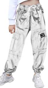 lot 3230 image: SANGTREE Girls & Womens Drawstring Cargo Jogger Pants,3 Years - Women XL