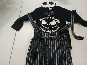 lot 3328 image: Baby Nightmare Before Christmas Outfit with Hat Size 80