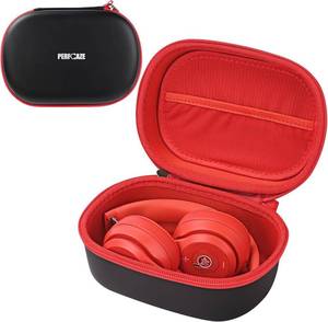 lot 9005 image: Portable Headphone Case for Beats Solo 43, Studio Pro  3, Over Ear Headphone Storage Case with Cable Pocket, Detachable Strap for Travel