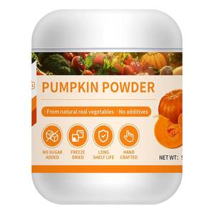lot 9543 image: GaoGaoFen Pumpkin Powder,9.87oz280g,100% Pure Pumpkin,Natural Vegetable Powder,Superfood for Baking,Drinks,Smoothies,No Additives