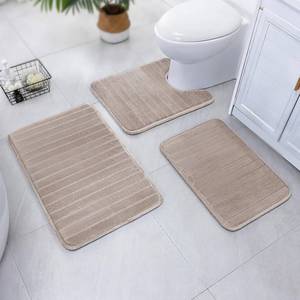 lot 9607 image: SWEMSTAR Bathroom Rugs Thick Memory Foam Bath Mat - Non-Slip, Quick Dry, Absorbent Washable Floor Microfiber Mat for Shower, Tub, Home Decor Accessories - 20x30 Sky Blue