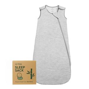 lot 9731 image: Rayon Made from Bamboo Sleep Sack 1.0 TOG 6-18 Months Unisex Baby Sleeping Bag with 2-Way Zipper Breathable Wearable Blanket Baby