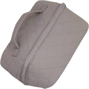 lot 9741 image: Travel Toiletry Bag Large Wide Opening for Toiletries Make Up Cosmetic Bags with Travel Make Up Bags Toiletries for Women, Avocado Green, Mass Beauty