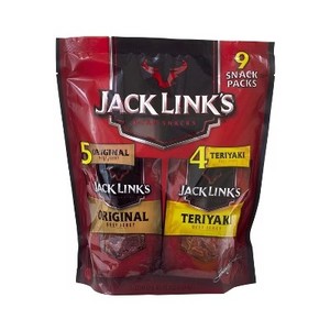 lot 9758 image: Jack Links Original & Teriyaki Variety Pack - 11.25oz9ct