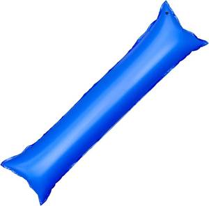 lot 9884 image: Pool Mate 4 ft. x 15 ft. 1-Pack Premium Pool Pillow for Winterizing Above Ground Pools, Premium Double Seams, .42 MM Thick Vinyl, Easier-to-Use Boston Valve, 4 Reinforced Grommets, 50 ft. Rope