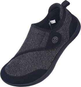 lot 9885 image: Sisttke Diabetic Shoes for Men Extra Wide Width Adjustable Swollen Feet Orthopedic Shoes Arch Support Barefoot Diabetic Slippers for Edema Elderly Arthritis Indoor Outdoor SIZE 44