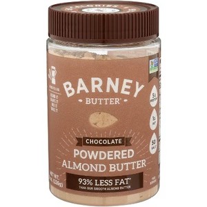 lot 9894 image: Barney Butter Nut Butter Almond Chocolate Powdered - - 8 oz