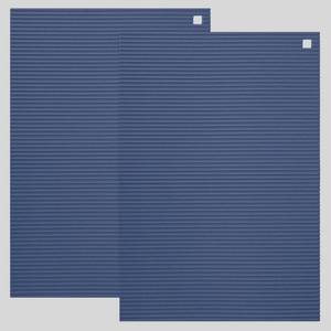lot 9901 image: 2 Pack 9.5x14.2 Trivets for Hot Dishes, Hot Pads for Kitchen, Silicone Trivets for Hot Pots and Pans, Hot Plates to Protect Table, Heat Resistant Silicone Trivet (Blue, 9.5x14.2)