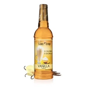 lot 10167 image: Jordans Skinny Syrups Sugar Free Coffee Syrup, Vanilla Flavor Drink Mix, Zero Calorie Flavoring for Chai Latte, Protein Shake, Food, Gluten Free, Keto Friendly, 25.4 Fl Oz, 1 Pack
