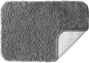 lot 10750 image: Bathroom Rug 30 20 ,Microfiber Bath Mat Machine Washable Bathroom Rug for Shower,Bath Tub,Bedroom,Water Absorb Toilet Mat,Soft Bath Mat Set