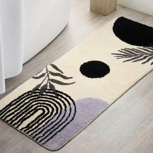 lot 10845 image: Boho Bathroom Runner Rug Non Slip, Large Long Bathroom Rugs Cute Bath Mat for Bedroom Hallway, Soft Washable Absorbent Shower Rug