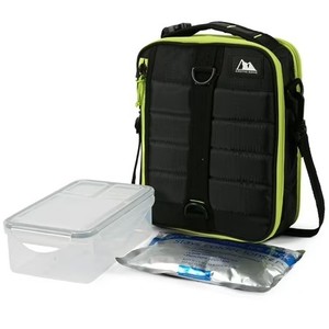 lot 10849 image: Arctic Zone High Performance Ultimate Expandable Lunch Bag, Black