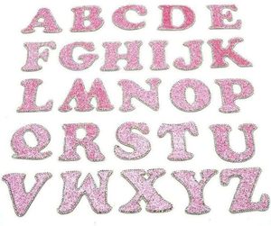 lot 10946 image: 80 Meribas Chenille Letter Patches, Iron On Patches Include Two Complete A-Z Alphabets, 28 Adorable Decorative Patches, Personalized Apparel DIY Craft Projects