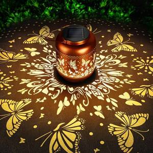 lot 10952 image: Mothers Day Gifts Butterfly Solar Lanterns Garden Decor Birthday Gifts for Women Mom Grandma Hanging Solar Lights Outdoor Waterproof Decoration for Outside LED Lanterns for Yard Patio Lawn