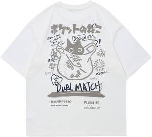 lot 10972 image: T-Shirt Streetwear Aesthetic Graphic Eyes Relaxed Tee Shirt Men Unisex Size Medium