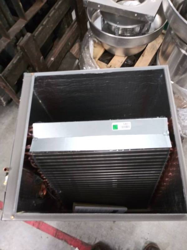 lot 5801 image: Lennox C37-49C-2F, Upflow, Indoor Coil, 4 Ton, 21 in., Cased, RFC Valve