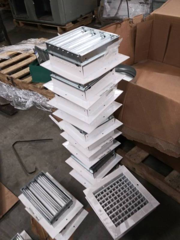 lot 5818 image: Various Size Of Vents