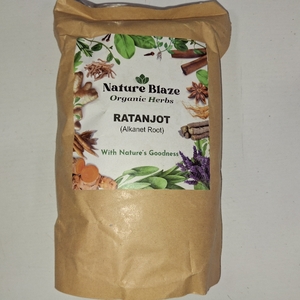 lot 11167 image: NATURE BLAZE ORGANIC HERBS RATANJOT ALKANET ROOT
