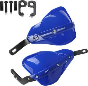 lot 11168 image: Dirt Bike Handguards Universal 78 and 1 18 Handlebar Motorcycle Hand Guards for Dirt bike Snowmobile Motocross Supermoto Scooter ATV Off Road (Blue)