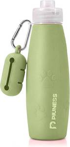 lot 12228 image: Ultimate 2-in-1 Dog Walk Essential   Portable Pee Cleaning Bottle  Detachable Poop Bag Dispenser (Green)