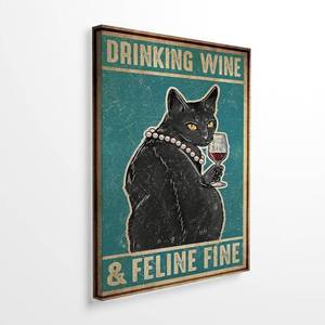 lot 12268 image: DIHSIEG Inspirational Canvas Wall Art funny bathroom wall art Print Poster, Frameless Canvas Decor,With hook, can be placed on the table,Motivational Prints,Dark 12x16 Inch