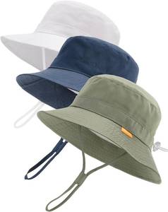 lot 12419 image: FURTALK Baby Toddler Sun Hat Kids Bucket Hat UPF50 UV Adjustable Lightweight Breathable for Outdoor Activities