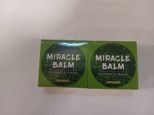 lot 12430 image: Miracle Balm, 2 Pack Natural Ingredients, Relaxed and Comfortable, Miracle Balm for Legs, Arms, Back