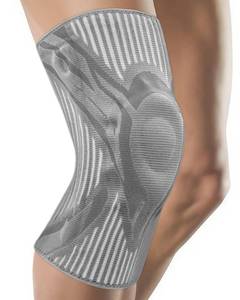 lot 12484 image: Knee Compression Sleeve, Knee Brace for Men & Women, Knee Support for Running, Basketball, Workout, Gym, Hiking, Sports, Gray, Small