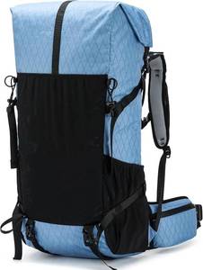 Hiking Backpack,40L to 50L Hiking Bag,Internal Frame Camping Backpack,Upgraded X-PAC Lightweight Sport Daypack Travel Backpack Fit For Mountain Climbing Camping(Blue) Size Small