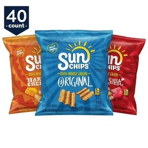 lot 326 image: SunChips Multigrain Chips Variety Pack, 1 oz Bags, 40 Count (Assortment May Vary) BB JAN 27 2026