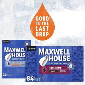 lot 423 image: French Roast Dark Roast K-Cup Coffee Pods (84 Ct Box) BB February 2026