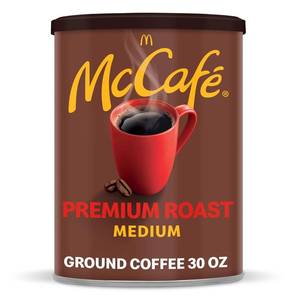 lot 443 image: McCafe Premium Roast, Medium Roast Ground Coffee, 30 oz Canister BB March 25, 2025