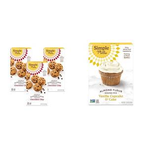 lot 477 image: Simple Mills Almond Flour Cookies and Baking Mix Bundle (3 Boxes) BB 11926